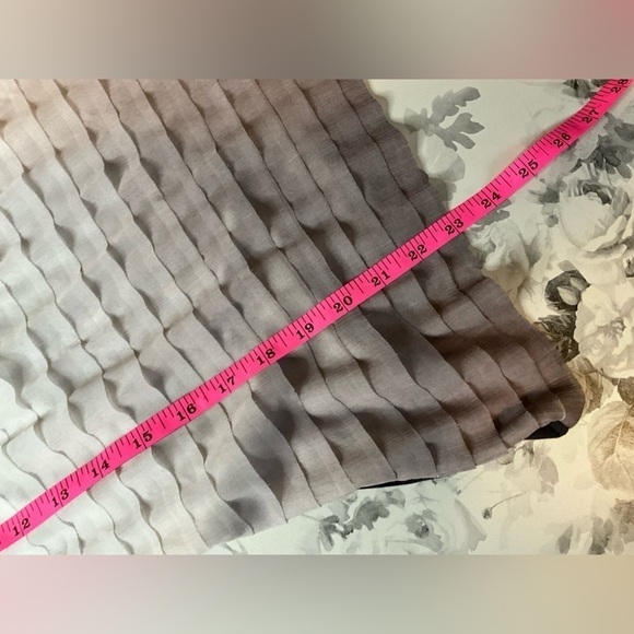 Ted Baker Pink white purple/gray ombre razor back tank top size 1 - Picture 8 of 11